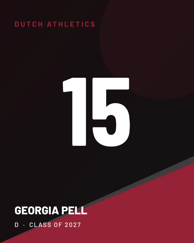Georgia Pell, jersey card