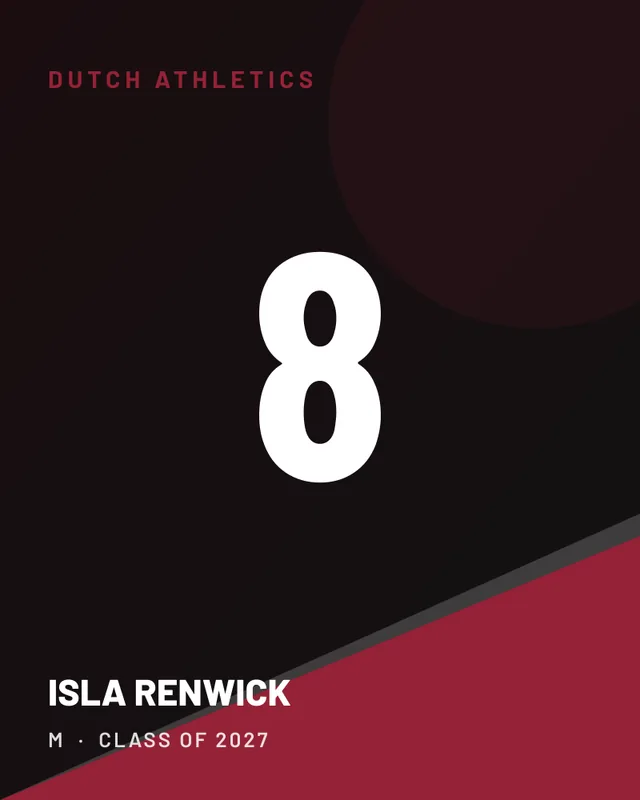 Isla Renwick, jersey card