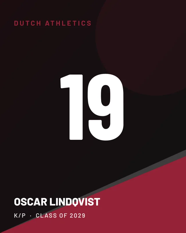 Oscar Lindqvist, jersey card