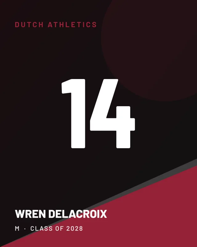 Wren Delacroix, jersey card