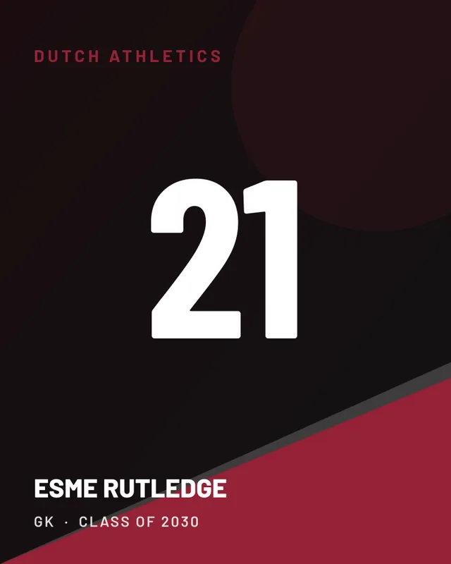 Esme Rutledge, jersey card
