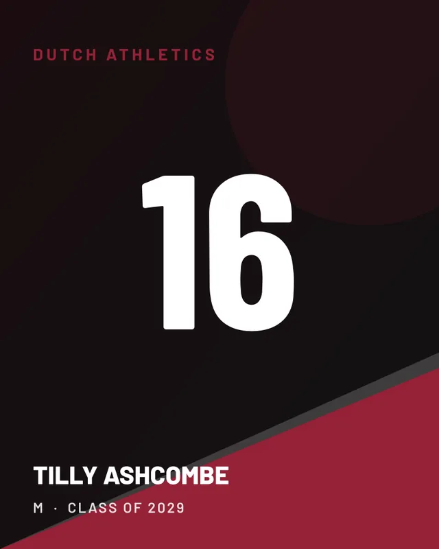 Tilly Ashcombe, jersey card
