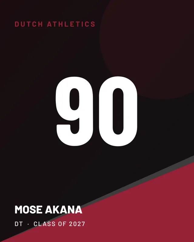 Mose Akana, jersey card