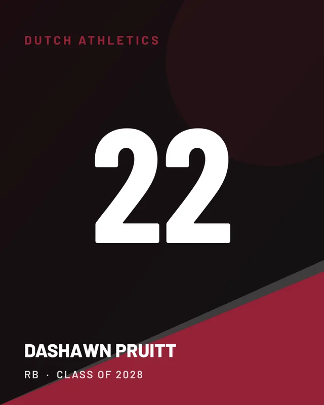 Dashawn Pruitt, jersey card