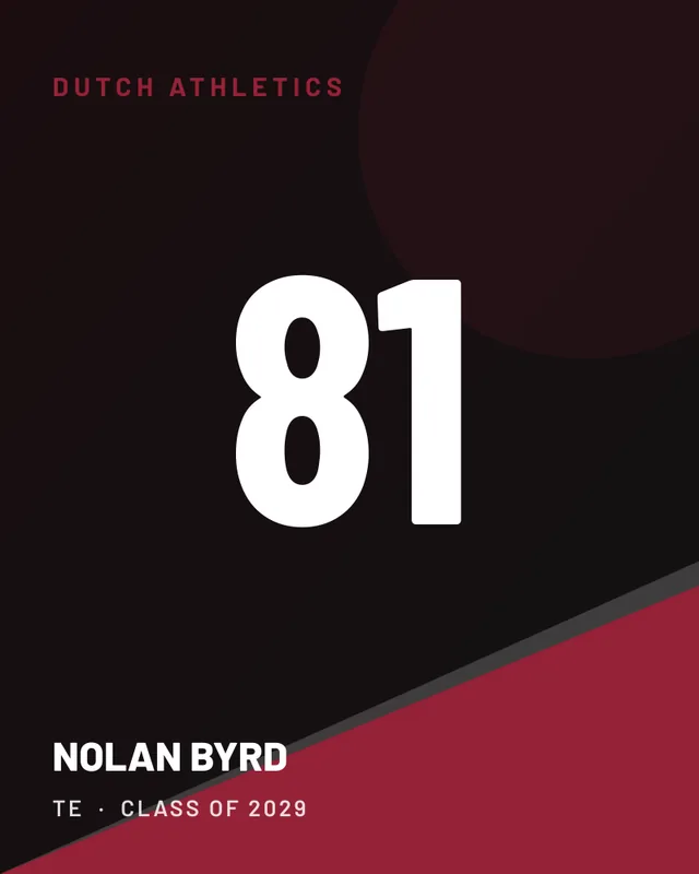 Nolan Byrd, jersey card